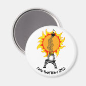 パリ熱波2022マグネット マグネット (正面/裏面)