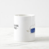 パリ猫のかわいいマグ コーヒーマグカップ (中央)