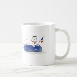 パリ猫のかわいいマグ コーヒーマグカップ