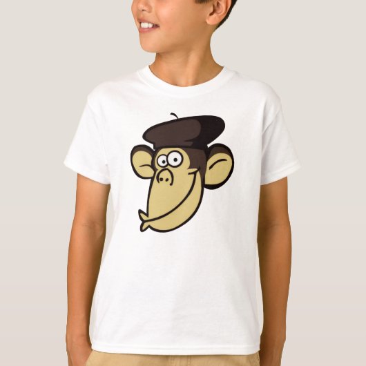パリ猿 Tシャツ (正面)