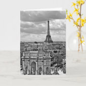 パリ王室ののビュー カード (黄色い花)