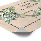 パリ石鹸ラベル ポスター (角)