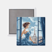 パリ磁石 マグネット (正面/裏面)