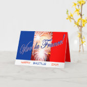 パリ祭カード カード (黄色い花)