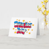 パリ祭 カード (黄色い花)