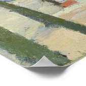 パリ秋の凱旋門 ポスター (角)