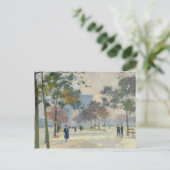 パリ秋の凱旋門 ポストカード (スタンド正面)