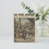 パリ結婚のブレトンの権利 ポストカード (スタンド正面)