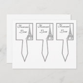 パリ結婚カップケーキのおすすめ ポストカード (正面/裏面)