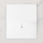 パリ結婚座席表 プレイスカード (外部開封)