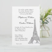 パリ結婚招待状 招待状 (スタンド正面)