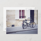 パリ自転車はがき ポストカード (正面/裏面)