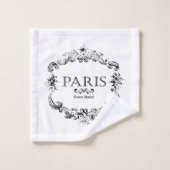 パリ花市場 バスタオルセット (ウォッシュタオル)