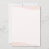 パリ誕生日パリジャンカフェティーパーティー誕生日 招待状 (裏面)