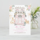 パリ誕生日 招待状 (スタンド正面)