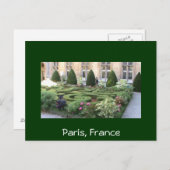 パリ迷路庭園 ポストカード (正面/裏面)