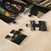 パリ通りアート。 ジグソーパズル (側面)