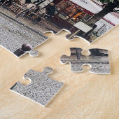 パリ通りコーナー写真ジグソーパズル ジグソーパズル (側面)