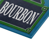 パリ通りサインリュブルボンランチョンマット カッティングボード (角)