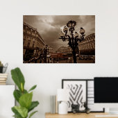 パリ通りシーン(I) ポスター (ホームオフィス)