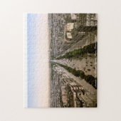 パリ通りデシャンゼリシーズ、フランスc1900 ジグソーパズル (縦)