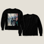 パリ通りレインデイバイグスターブカイルボッテ (デザイン 正面＆背面)