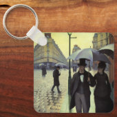 パリ通りレインデイバイグスターブカイルボッテ キーホルダー (正面)