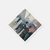 パリ通りレインデイバイグスターブカイルボッテ スタンダードカクテルナプキン (角)