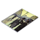 パリ通りレインデイバイグスターブカイルボッテ ノートブック (左側)