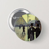 パリ通りレインデイバイグスターブカイルボッテ 缶バッジ (正面&裏面)