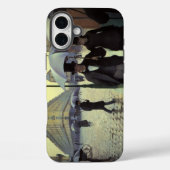 パリ通りレインデイバイグスターブカイルボッテ Case-Mate iPhoneケース (裏面)