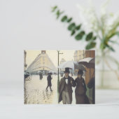 パリ通りレインデイ ポストカード (スタンド正面)