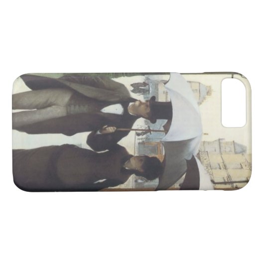 パリ通りレインデイ Case-Mate iPhoneケース (裏面(横))