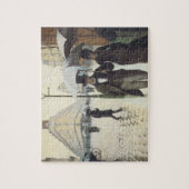 パリ通りレインデイby Caillebotte ジグソーパズル (縦)