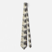 パリ通りレインデイby Caillebotte ネクタイ (正面)