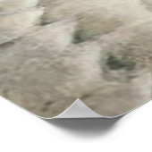 パリ通りレインデイby Caillebotte ポスター (角)