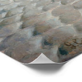 パリ通り雨の日(1877) ポスター (角)