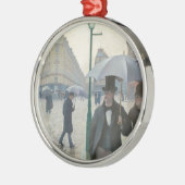 パリ通り雨日 メタルオーナメント (左)