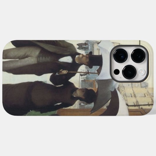 パリ通り雨日 Case-Mate iPhoneケース (裏面 (横))