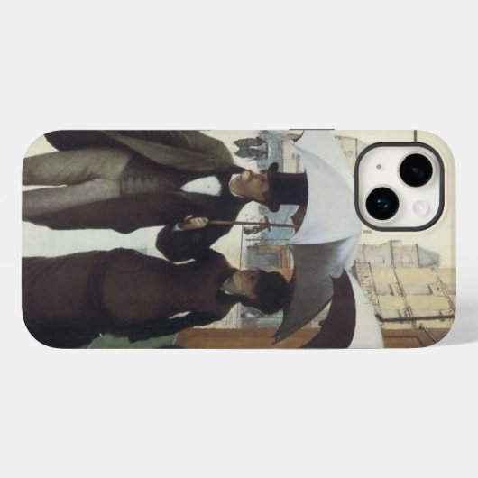 パリ通り雨日 Case-Mate iPhoneケース (裏面 (横))