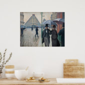 パリ通り ポスター (キッチン)