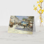 パリ通り | ルイ・アベル・トルシェ カード (黄色い花)