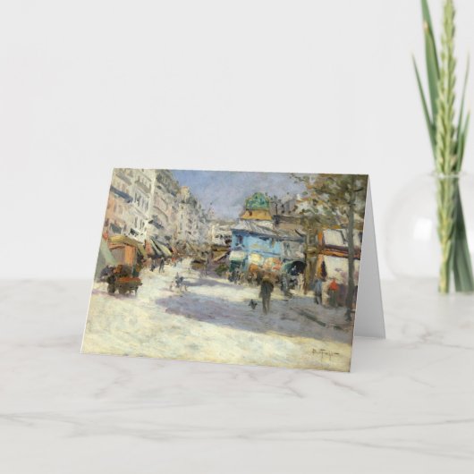 パリ通り | ルイ・アベル・トルシェ カード (正面)