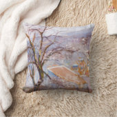 パリ郊外のヒューゴ・シンバーグ クッション (ブランケット)