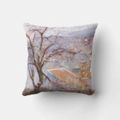 パリ郊外のヒューゴ・シンバーグ クッション (裏面)