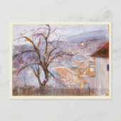 パリ郊外のヒューゴ・シンバーグ ポストカード (正面)