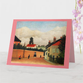 パリ郊外バイアンリルーソー カード