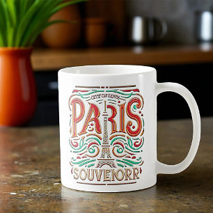 パリ開花ラブシンフォニークラシック コーヒーマグカップ