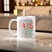 パリ開花ラブシンフォニークラシック コーヒーマグカップ