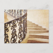 パリ階段写真はがき ポストカード (正面)
